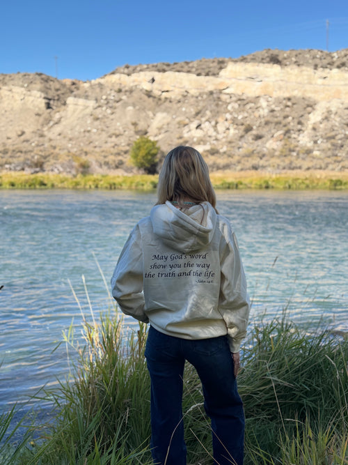 Bone White Hoodie