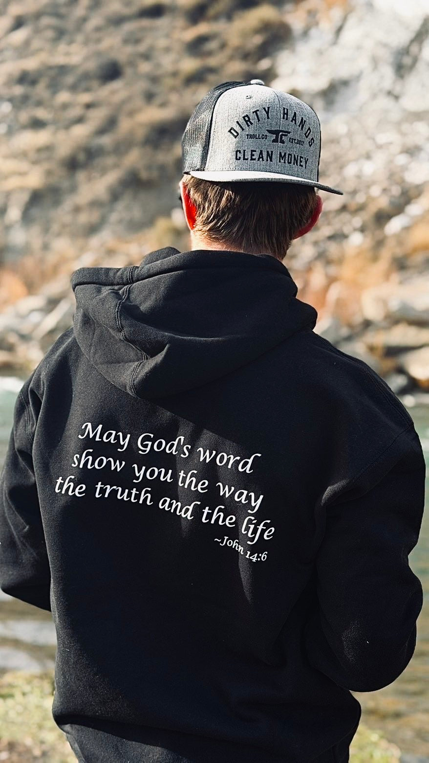 Original black hoodie